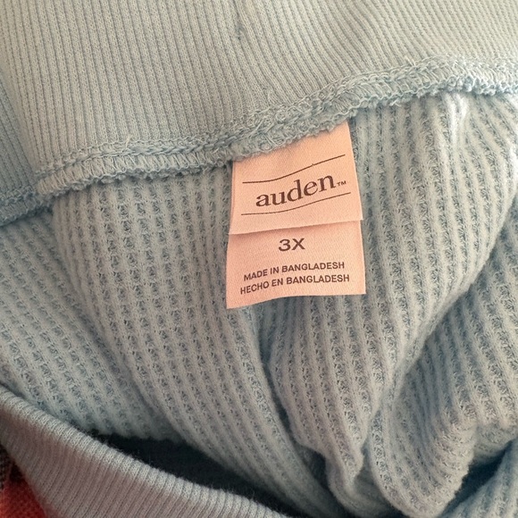 Women  3 XL Cotton 
Auden Sky Blue Joggers
Elastic waist, drawstring tie - Picture 3 of 7